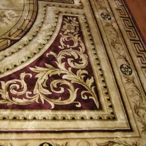 большой шелковый турецкий ковер